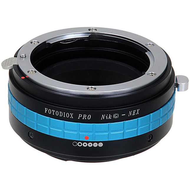FotodioX Adaptador montura Nikon F G-Type a Sony E con anillo de apertura