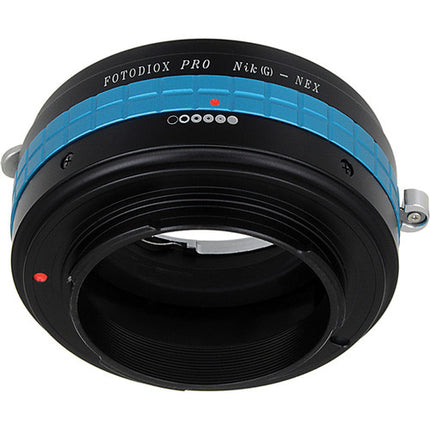 FotodioX Adaptador montura Nikon F G-Type a Sony E con anillo de apertura
