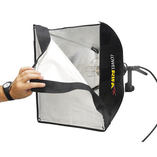 Lowel LC-44EX Rifa-Lite EX44 Softbox Luz con Difusor 41x41 cm y Cable AC
