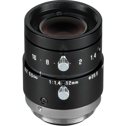 Tamron C Mount Lente Fija 12mm para Cámaras Formato 1 1.8