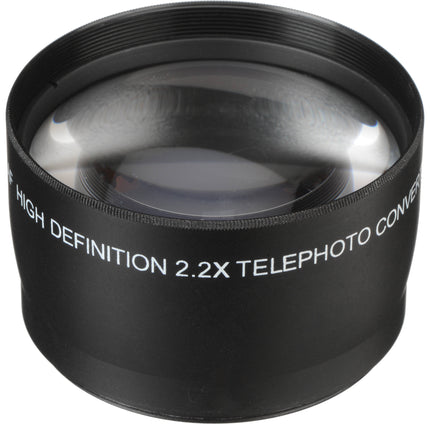 Vivitar 2.2x Teleobjetivo para Rosca 58mm Multicapa Metal Funda