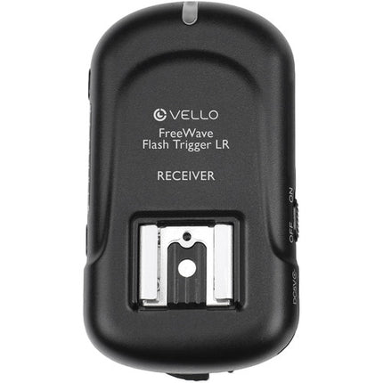 Vello FreeWave LR receptor para disparador 2.4 GHz alcance 183 m sincronización 1/250s