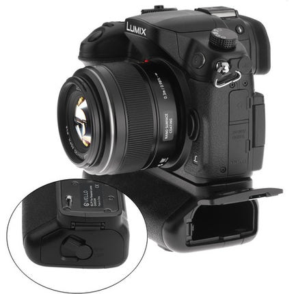Vello BG-P1 Empuñadura Batería para Panasonic Lumix GH3 y GH4 con Control Vertical y Batería Extra DMW-BLF19