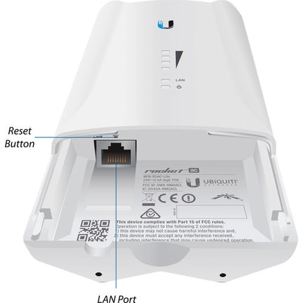Ubiquiti R5AC-LITE BaseStation estación base con 128MB DDR2 720 MHz