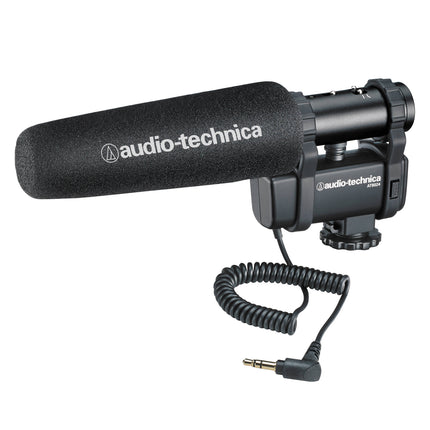 Audio-Technica AT8024 Micrófono para Cámara Estéreo Mono 39 Pulgadas Cable