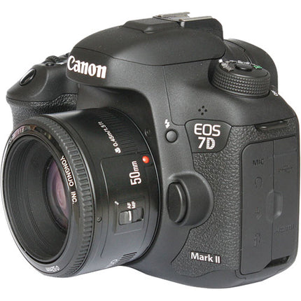 Yongnuo YN 50mm f1.8 Lente para Canon EF Distancia Mínima 1.5' Diámetro 52mm