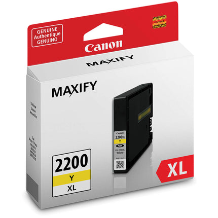 Canon PGI-2200 XL Tinta Amarilla Pigmentada Tanque 1520 páginas para MAXIFY