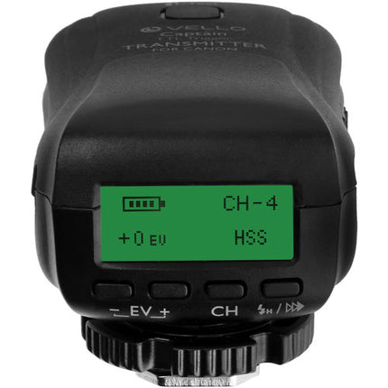 Vello FreeWave Captain Kit de Disparador Inalámbrico TTL para Canon Alcance 300 pies Dual Receptores