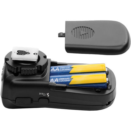 Vello FreeWave Captain Sistema de Disparo TTL Inalámbrico para Canon Alcance 300 Pies 4 Canales