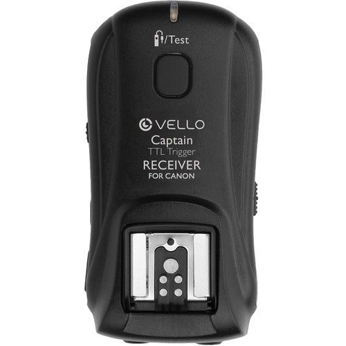 Vello FreeWave Captain Receptor Inalámbrico TTL para Canon 2.4GHz 300ft rango