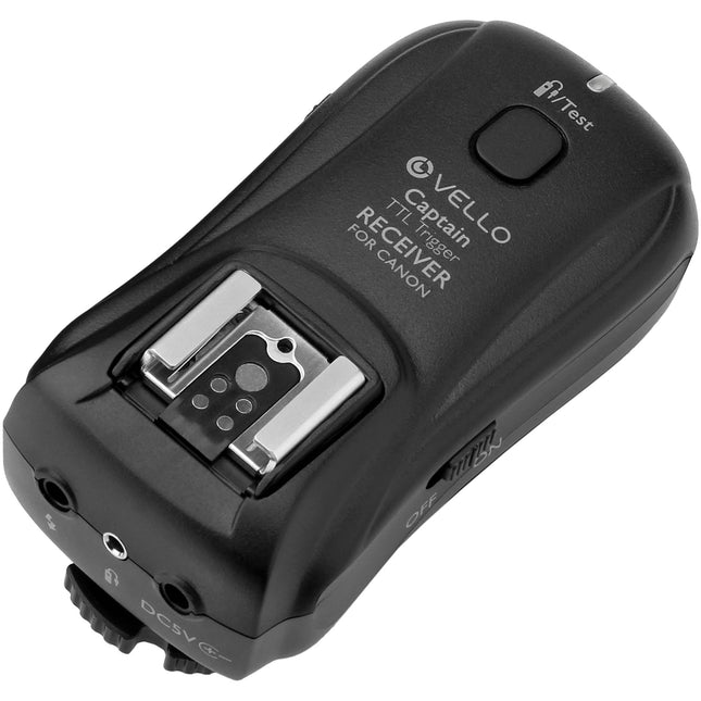 Vello FreeWave Captain Receptor Inalámbrico TTL para Canon 2.4GHz 300ft rango