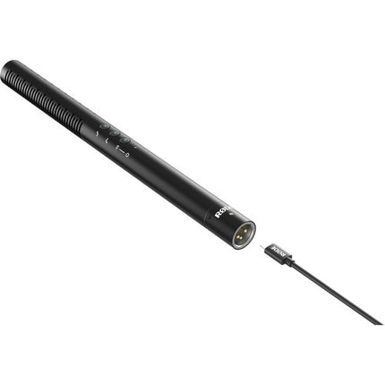 RODE NTG4+ Micrófono Shotgun Kit con Shockmount y Cable XLR 1.5ft