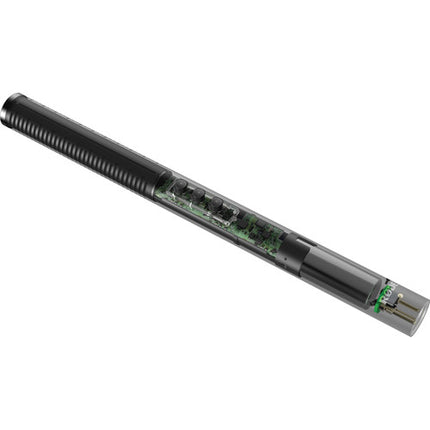 RODE NTG4+ Micrófono Shotgun Kit con Boompole de Aluminio 7.5' y Paraviento Deluxe