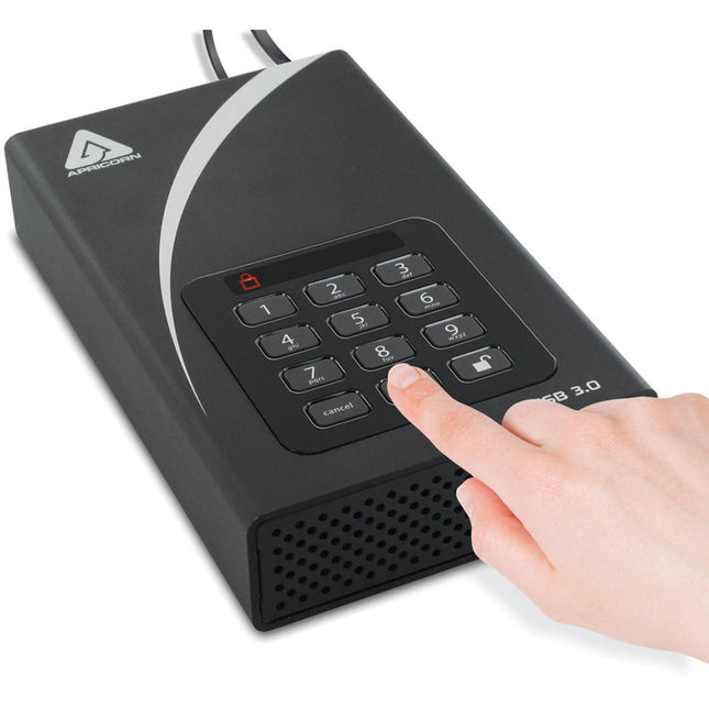 Apricorn 6TB Aegis Padlock DT Unidad Externa USB 3.0 cifrado AES 256-Bit