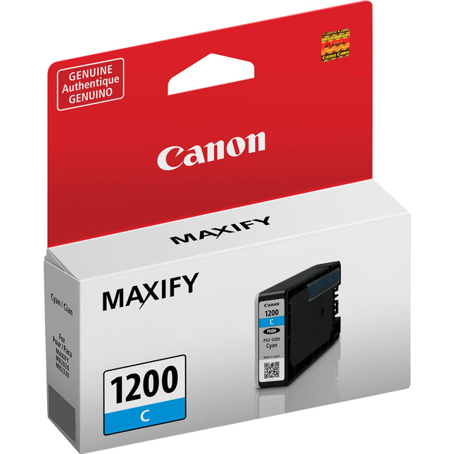 Canon PGI-1200 Cartucho de Tinta Cian para Impresoras MAXIFY 340 Páginas