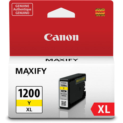 Canon PGI-1200XL Cartucho de tinta amarilla para impresora MAXIFY 935 páginas