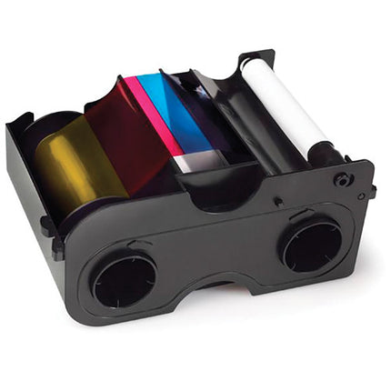 Fargo 45110 Cinta a Color Completo YMCKOK para Impresoras DTC4000 Series 200 Tarjetas Full Color y Doble Cara