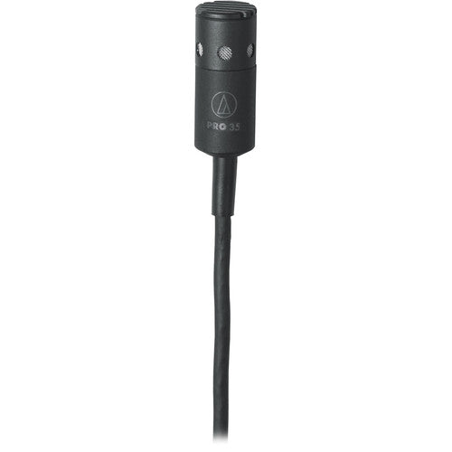 Audio-Technica Pro 35 Micrófono Instrumento Condensador Cardioide con Montura y Filtro Antiviento