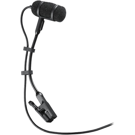 Audio-Technica Pro 35 Micrófono Instrumento Condensador Cardioide con Montura y Filtro Antiviento