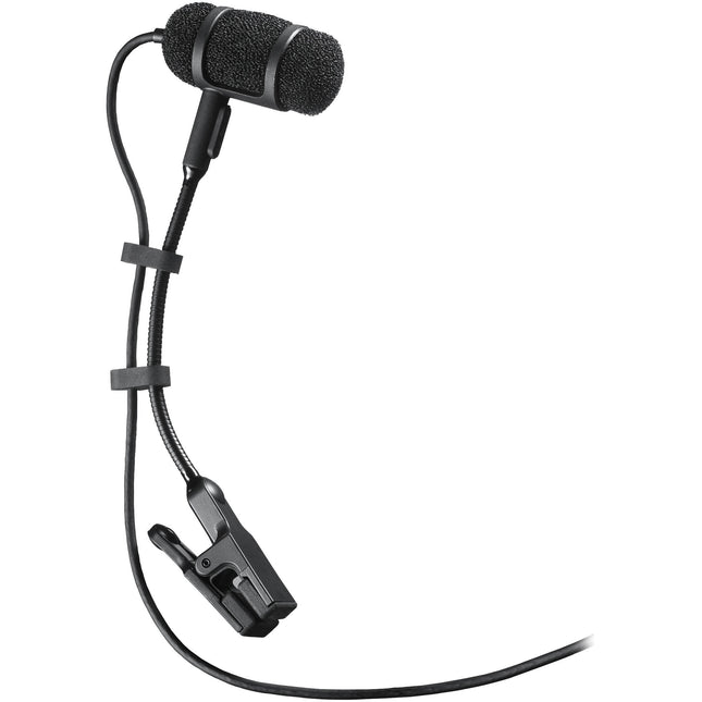 Audio-Technica Pro 35 Micrófono Instrumento Condensador Cardioide con Montura y Filtro Antiviento