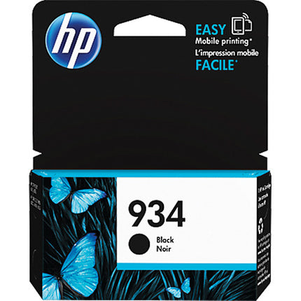 Cartucho de tinta negra HP 934 para Officejet Pro 6230 6830 con rendimiento de 400 páginas