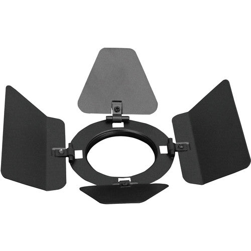 Odyssey 4-Way Barndoors para Luz PAR 20 Negro Marco Plegable Ajustable