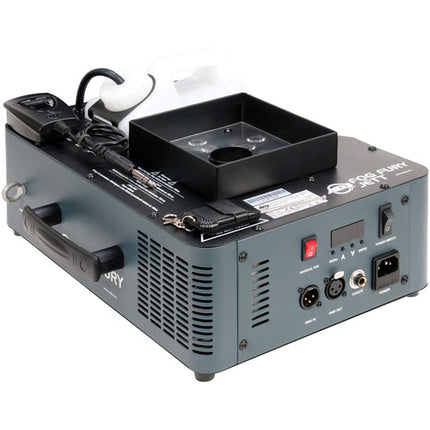 ADJ Fog Fury Jett Máquina de Humo RGBA LED 25 pies 20000 ft³/min con Control Remoto inalámbrico