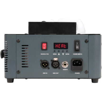 ADJ Fog Fury Jett Máquina de Humo RGBA LED 25 pies 20000 ft³/min con Control Remoto inalámbrico