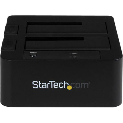 StarTech estación de acoplamiento para disco dual 2.5 3.5 HDD SSD USB 3.0 eSATA 6 Gbps con UASP