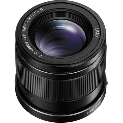 Panasonic LUMIX G 42.5mm f1.7 ASPH Lente Micro Cuatro Tercios con estabilizador y filtro UV 37mm