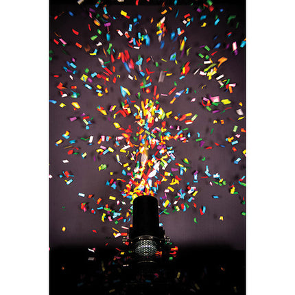 CHAUVET DJ Funfetti Shot Lanzador de Confeti Kit con 2 Recargas y DMX