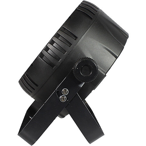 Blizzard LB-Par Quad RGBA luz LED 12x10W 4 en 1 con modos DMX y sonido