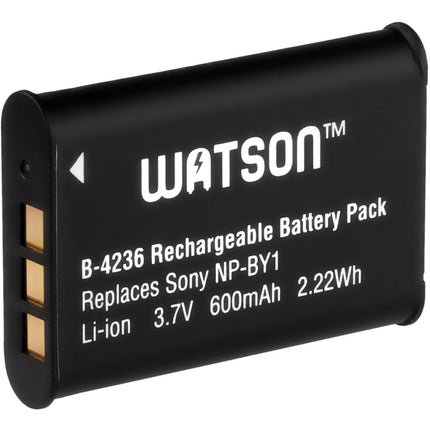 Watson NP-BY1 Batería de Ion de Litio 3.7V 600mAh para Sony con Garantía 1 Año