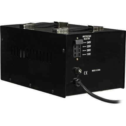 Sevenstar TC-5000 Transformador Step Up Step Down 5000W con Indicador LED y Fusibles de Repuesto