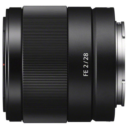 Sony FE 28mm f/2 Objetivo E-Mount Full Frame con Kit de Filtro UV 49mm