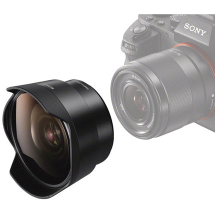 Sony 16mm Ojo de Pez para FE 28mm F2 con Kit de Limpieza