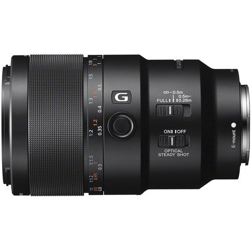 Sony FE 90mm f/2.8 Macro G OSS Lente Full Frame Estabilizada 1:1