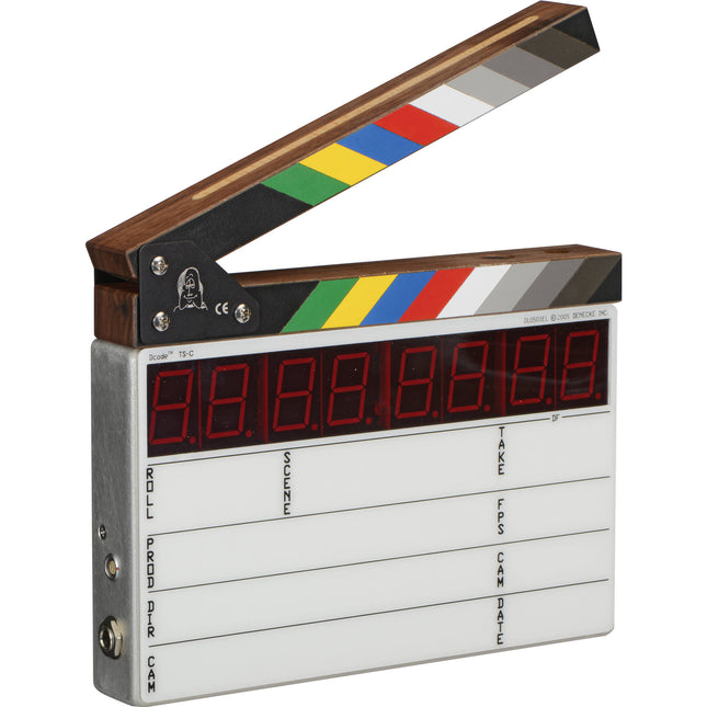 Denecke TS-C claqueta compacta con color clapper retroiluminada EL