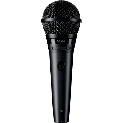 Shure PGA58-XLR Micrófono Dinámico Vocal Cardioide con Cable XLR 4.6 m