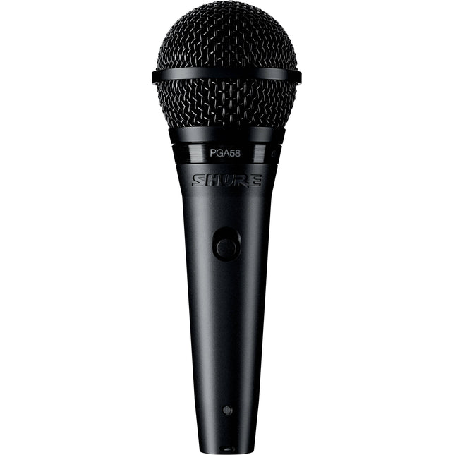 Shure PGA58-XLR Micrófono Dinámico Vocal Cardioide con Cable XLR 4.6 m