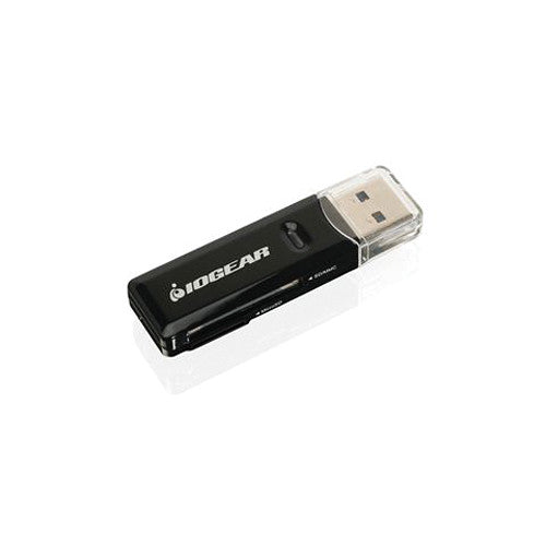 IOGEAR Compact USB 3.1 Gen 1 Lector SDXC microSDXC 5 Gbps USB Powered