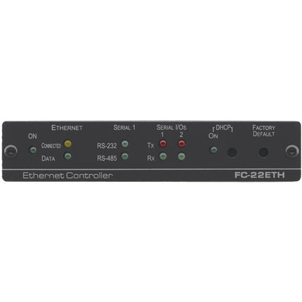 Kramer FC-22ETH Controlador Ethernet 2 Puertos con Fuente y Garantía 7 Años