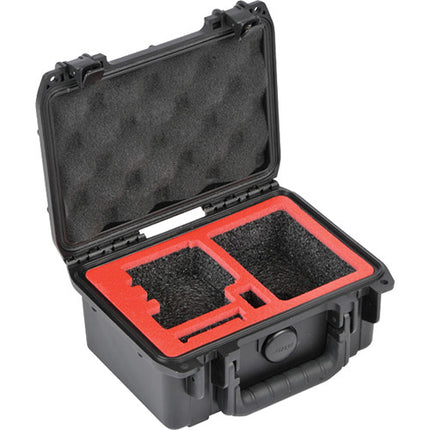 SKB iSeries 0705-3 Case Impermeable para GoPro con Espuma Personalizada y Compartimento de Accesorios