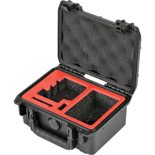 SKB iSeries 0705-3 Case Impermeable para GoPro con Espuma Personalizada y Compartimento de Accesorios