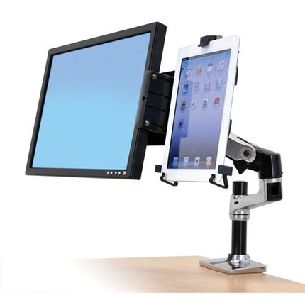 Ergotron LX Soporte para Monitor de Escritorio Aluminio Pulido 34" 25 lb Capacidad