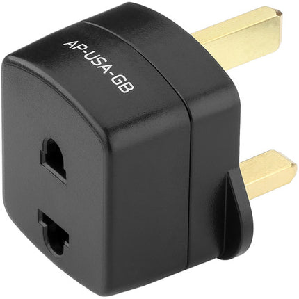 Watson Adaptador de Corriente Reino Unido 3 Clavijas para Enchufe USA 2 Clavijas