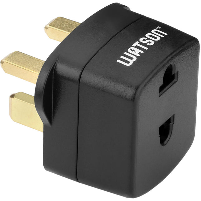 Watson Adaptador de Corriente Reino Unido 3 Clavijas para Enchufe USA 2 Clavijas
