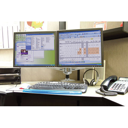 Ergotron LX Soporte de Escritorio Doble para Monitores 25" Extensión 13" Elevación