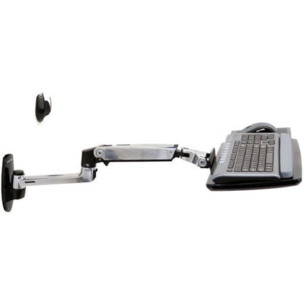 Ergotron LX Soporte de Pared para Teclado con Ajuste de Altura 13" Bandeja para Ratón y Gestión de Cables