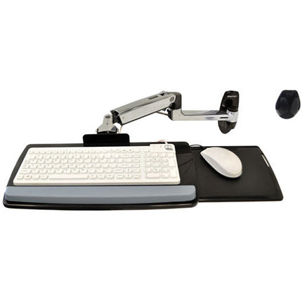 Ergotron LX Soporte de Pared para Teclado con Ajuste de Altura 13" Bandeja para Ratón y Gestión de Cables